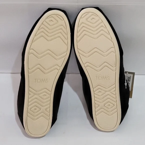 Tom's Classics Navy Black Canvas Slip On - Picture 6 of 6